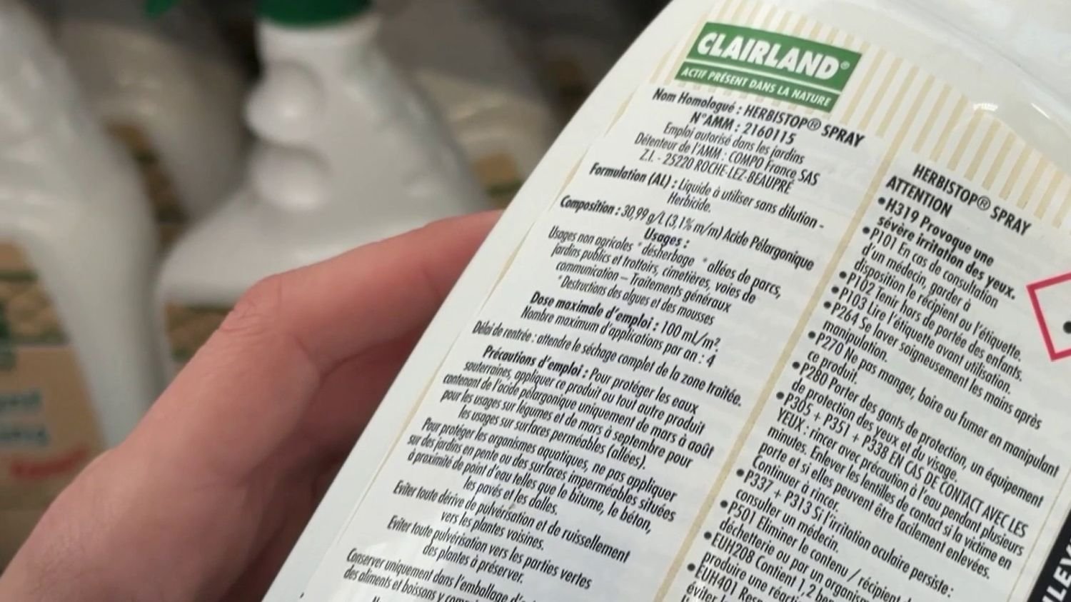 Glyphosate interdit : il est toujours en vente sur internet