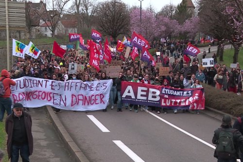 VIDÉOS. Réforme des retraites : "On tiendra jusqu'à l'abrogation de la loi", retour sur la 9e journée de manifestations en Franche-Comté