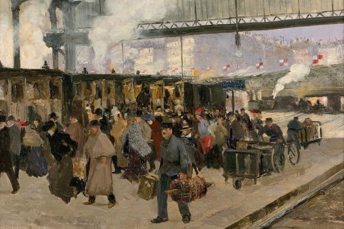 Exposition "Le Voyage en Train" : le train fera son entrée au Musée d'Art de Nantes en octobre prochain