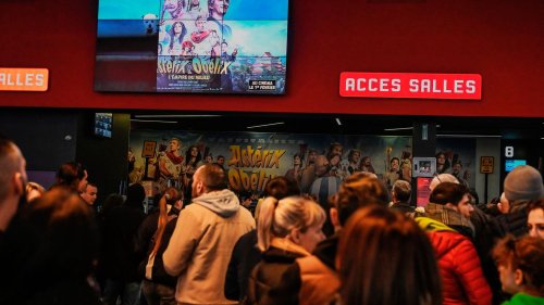 Succès du film "Astérix et Obélix : L'Empire du Milieu" : "On est sur un chemin de reconquête du public" se réjouit la Fédération nationale des Cinémas français