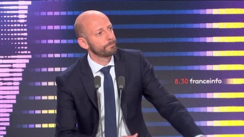 Vidéo Législatives : le candidat Jérôme Peyrat, condamné pour violences conjugales, est un "honnête homme", pour Stanislas Guerini