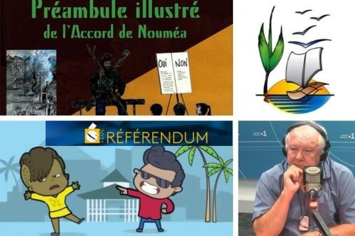 Documents de référence, communication du Oui, campagne du Non : le journal du référendum n° 6 - Nouvelle-Calédonie la 1ère