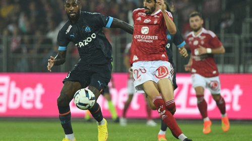 Ligue 1 : accroché par Brest, Marseille manque l'occasion de revenir à hauteur du PSG