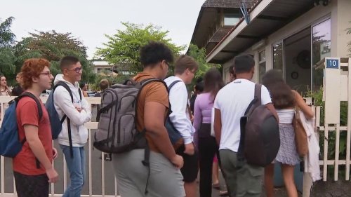 Rentrée scolaire : les élèves de Polynésie française ouvrent le bal