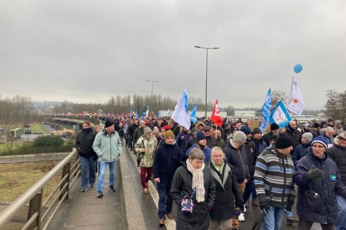 Grève pour les retraites ce mardi 7 février : les chiffres des manifestations dans les Ardennes, l'Aube, la Marne, et la Haute-Marne