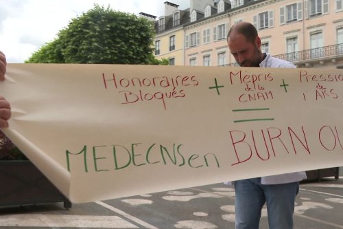 Béarn : des médecins généralistes écrivent leur détresse à Emmanuel Macron