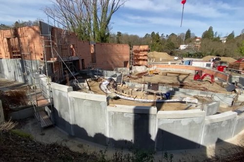 EN IMAGES. Le nouvel espace Afrique du zoo de Mulhouse sort de terre
