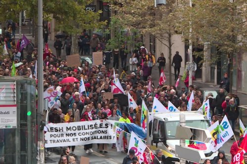 REPLAY. "Les gens précaires vont être encore plus précaires", des milliers de personnes dans la rue sur France 3 Rhône-Alpes