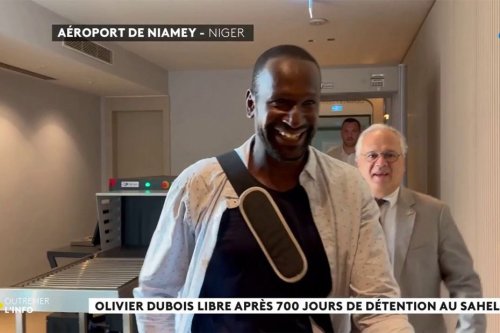 REPLAY. Olivier Dubois libre après 711 jours de captivité au Sahel, à la Une de l'info Outre-mer