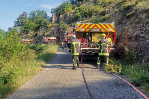 Incendies. 180 hectares brûlés à Lagorce en Ardèche, 400 pompiers mobilisés