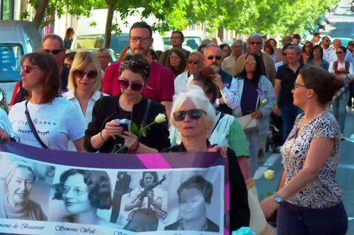 Une centaine de personnes pour la marche blanche en hommage aux 2 femmes tuées à Béziers