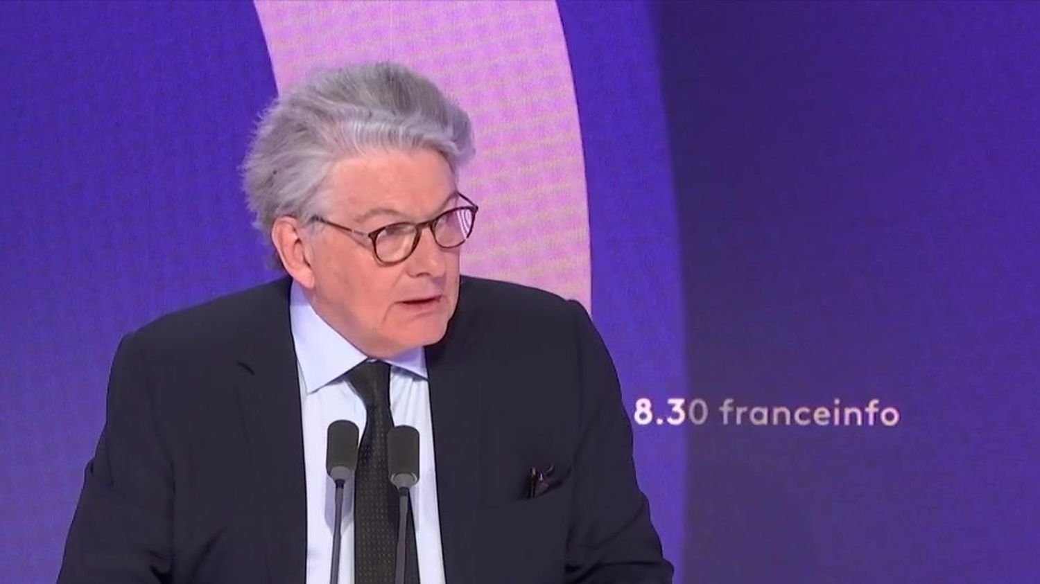 Droits de douane américains : "Donald Trump a une vraie logique politique et économique", estime Thierry Breton, ancien commissaire européen