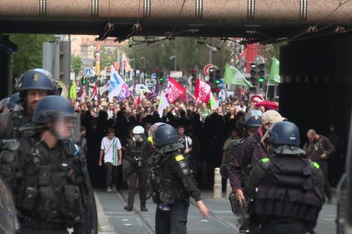 Manifestation contre les violences policières : quelques incidents à Lyon