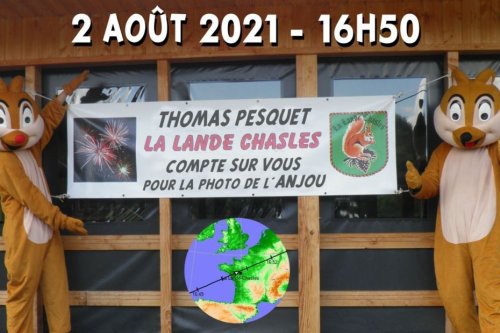 La Lande-Chasles : la plus petite commune du Maine-et-Loire espère se faire repérer par Thomas Pesquet depuis l'espace