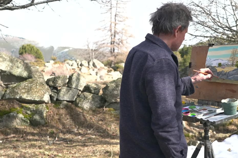 VIDEO. Rencontres d'artistes, la montagne catalane sous le crayon