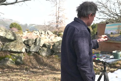 VIDEO. Rencontres d'artistes, la montagne catalane sous le crayon