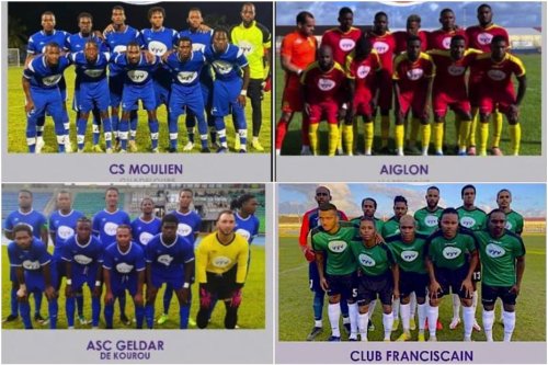 L'Aiglon (Martinique) face au CS Moulien (Guadeloupe) en finale de la Coupe Vyv