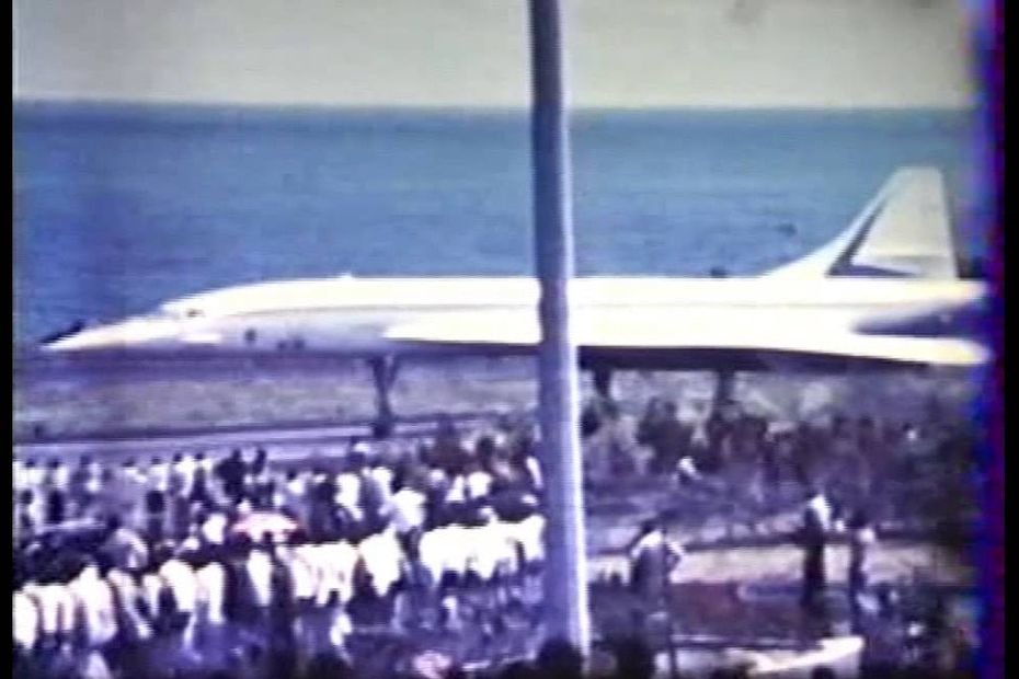 Valéry Giscard d'Estaing arrive à La Réunion en Concorde, c'était il y a 44 ans
