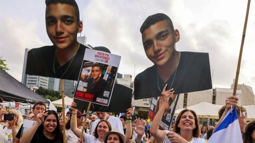                    Guerre au Proche-Orient : l'otage israélo-américain Edan Alexander a été remis à l'armée israélienne dans la bande de Gaza après sa libération par le Hamas
