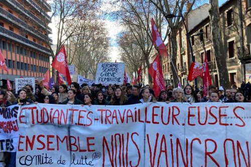 Grève du 7 février contre la réforme des retraites : les chiffres et les images de la mobilisation à Toulouse, Albi, Rodez et Cahors