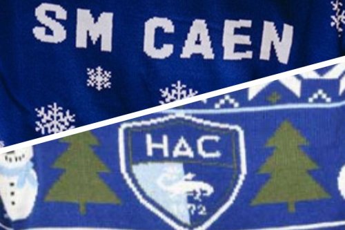 Football. Derby normand des pulls de Noël entre le SM Caen et Le Havre