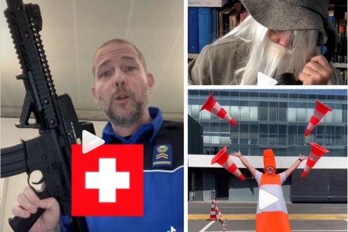VIDEO. "Je ne suis pas un inspecteur gadget" : eCop François, ce drôle de policier suisse qui patrouille sur les réseaux sociaux