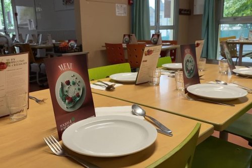 VIDÉO. "La chantilly salée, c'est un peu nouveau", la gastronomie s'invite dans les cantines scolaires pour Toques et Porcelaine