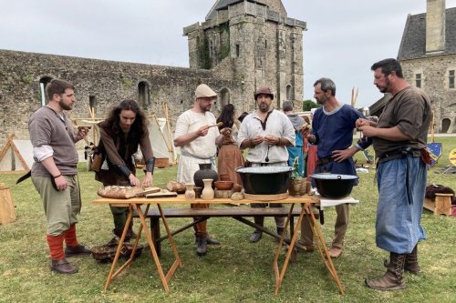 Recette. David Gallienne cuisine façon médiévale à Saint-Sauveur-le-Vicomte