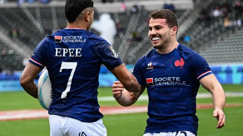 Vidéo Rugby à 7 : la France d'Antoine Dupont qualifiée pour les quarts à Los Angeles après sa victoire contre la Grande-Bretagne