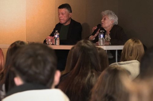 "Il ne faut jamais oublier que cela a existé" : deux rescapés de la Shoah racontent leur histoire devant des lycéens