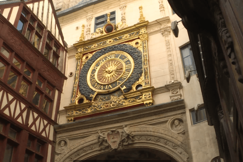 Fidèle au poste depuis 600 ans, le "Gros Horloge" de Rouen rouvre au public après 3 mois de travaux
