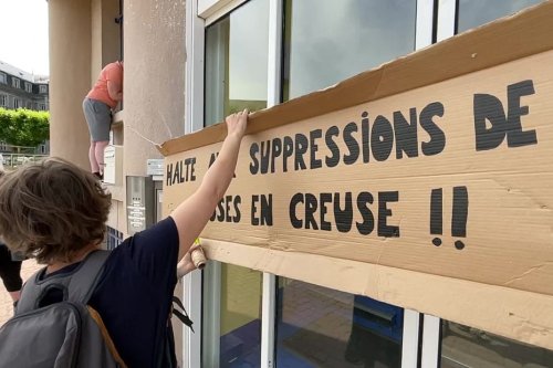 Carte scolaire en Creuse : petite mobilisation, mais vrai désaccord
