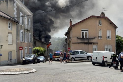 VIDÉO. Incendie de deux maisons à Saint-Junien