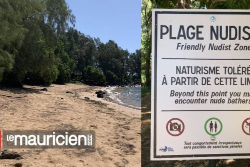 Maurice : Une plage naturiste clandestine