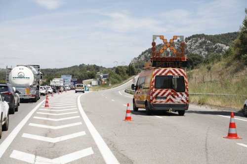 Accident de camion : coupure de l’autoroute A 61 en direction de Toulouse