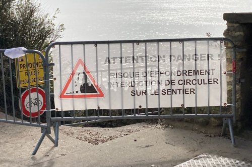 À Saint Palais-sur-Mer, une partie du sentier des douaniers restera fermée l'été prochain