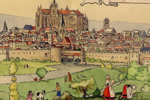 VIDEO. Jean Morette, historien et illustrateur amoureux de la Lorraine