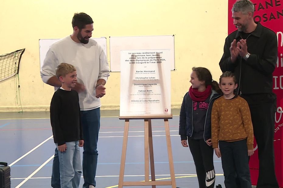 "Ils vont pouvoir s’entraîner sur un très beau sol où l’équipe de France a gagné des titres" : les frères Karabatic très fiers de leur financement