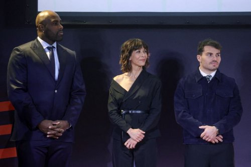 Expo universelle d'Osaka: Teddy Riner et Sophie Marceau inaugurent le pavillon français