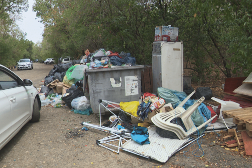 Camping de pâques: 20m3 de déchets aux salines