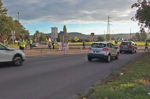 Le retour des gilets jaunes dans les rues de Rouen