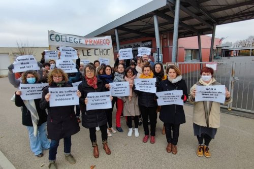 "Collège mort" à Prahecq : la mobilisation contre l'expulsion de Naré et de sa maman continue
