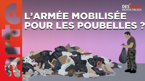 Désintox. Non, l'armée ne se mobilise pas pour les poubelles à Paris.