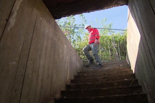 Insolite. Avec sa pelleteuse, il découvre un blockhaus oublié de la Seconde Guerre mondiale