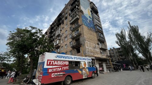 Reportage Guerre en Ukraine : Marioupol, la ville martyre que le Kremlin rêve de transformer en vitrine de la "Nouvelle Russie"