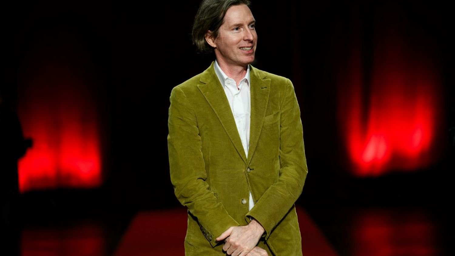 "C'est extraordinaire" d'avoir une exposition à la Cinémathèque française, confie le réalisateur américain Wes Anderson
