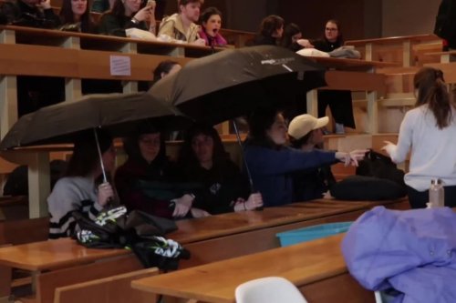 VIDEO. "Il pleut dans les amphis" : à l’école d’architecture de Grenoble, élèves et professeurs alertent sur les conditions d’enseignement
