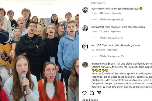 Un professeur de musique du Nord fait des millions de vues sur TikTok avec ses élèves choristes
