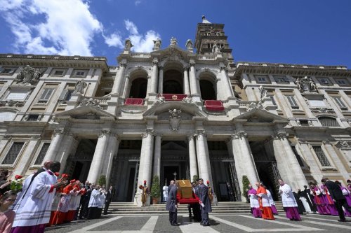 Le pape François a été inhumé ce samedi dans la basilique Sainte Marie majeure à Rome