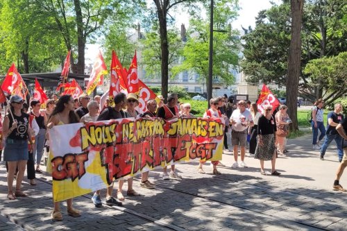 DIRECT. Manifestation du 6 juin contre la réforme des retraites : 3 500 personnes réunies à Dijon, selon la police